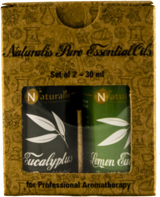 

Naturalis Gift Pack of 2 - 30ml (Eucalyptus Oil, Lemon Eucalyptus Oil)(30 ml)