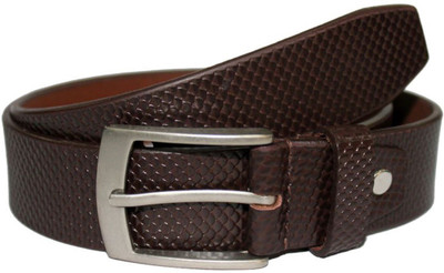 

Cyclone Men Casual Brown Genuine Leather Belt
