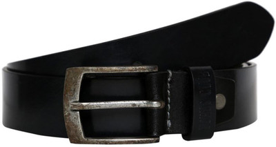 

Cyclone Men Casual Black Genuine Leather Belt