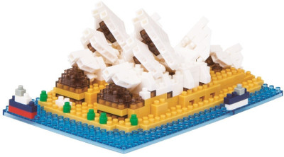 

Hamleys Nano Blocks Sydney Opera House(Multicolor)
