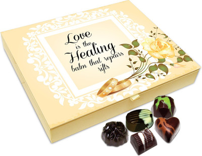 

Chocholik Gift Box - Love Is A Healing Balm Chocolate Box - 20pc Truffles(240 g)