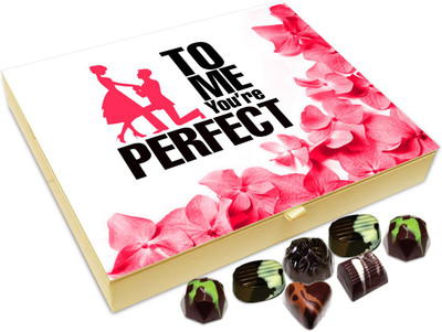 

Chocholik Gift Box - To Me You are Perfect Chocolate Box - 20pc Truffles(240 g)