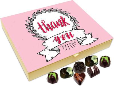 

Chocholik Gift Box - Thank You For Being There For Me Chocolate Box - 20pc Truffles(240 g)