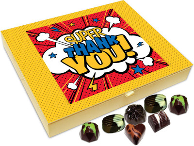 

Chocholik Gift Box - Super Thank You Chocolate Box - 20pc Truffles(240 g)