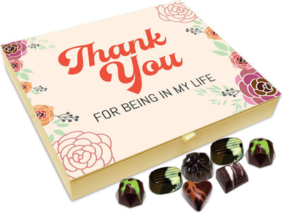 

Chocholik Gift Box - Thank You For Being In My Life Chocolate Box - 20pc Truffles(240 g)