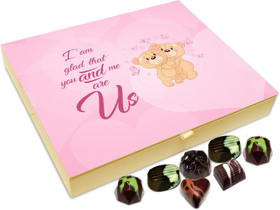 

Chocholik Gift Box - Glad That You And Me Are Us Chocolate Box - 20pc Truffles(240 g)