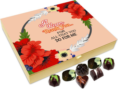 

Chocholik Gift Box - A Warm Thank You Chocolate Box - 20pc Truffles(240 g)