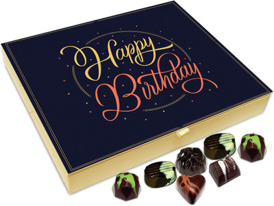 

Chocholik Gift Box - Happy Birthday My Special Friend Chocolate Box - 20pc Truffles(240 g)
