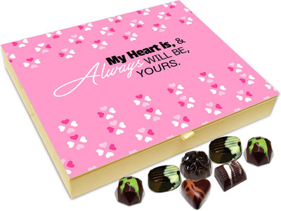 

Chocholik Gift Box - My Heart Is Always Yours Chocolate Box - 20pc Truffles(240 g)