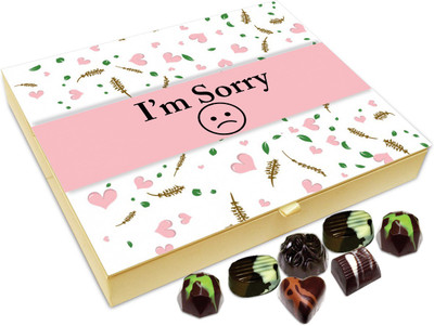 

Chocholik Gift Box - I'm Sorry Chocolate Box - 20pc Truffles(240 g)