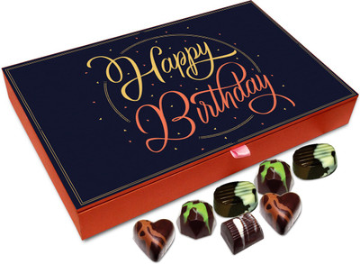 

Chocholik Gift Box - Happy Birthday My Special Friend Chocolate Box - 12pc Truffles(144 g)