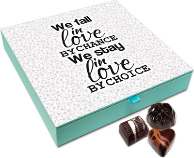 

Chocholik Gift Box - We Fall In Love By Chance Chocolate Box - 9pc Truffles(108 g)