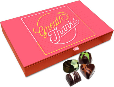 

Chocholik Gift Box - Great Thanks Chocolate Box - 12pc Truffles(144 g)
