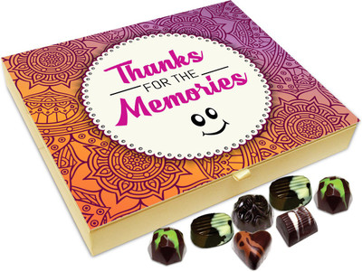 

Chocholik Gift Box - Thank You For All The Lovely Memories Chocolate Box - 20pc Truffles(240 g)