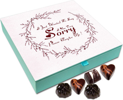 

Chocholik Gift Box - I Just Wanted To Say I Am Sorry Chocolate Box - 9pc Truffles(108 g)