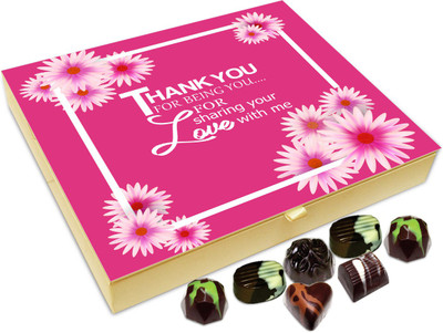 

Chocholik Gift Box - Thank You For Being You Chocolate Box - 20pc Truffles(240 g)