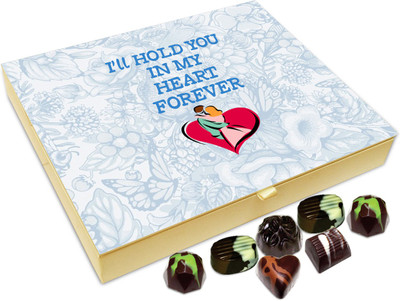 

Chocholik Gift Box - I'll Hold You In MY Heart Forever Chocolate Box - 20pc Truffles(240 g)