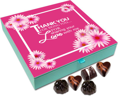 

Chocholik Gift Box - Thank You For Being You Chocolate Box - 9pc Truffles(108 g)