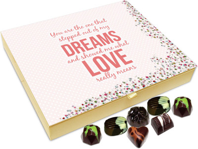 

Chocholik Gift Box - You Are The One That Showed Me What Love Really Means Chocolate Box - 20pc Truffles(240 g)