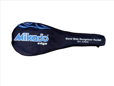 

Mikado Badminton Racket's Full Cover Racquet Carry Case/Cover Free Size(Black, Blue)