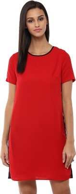 Annabelle by Pantaloons Women Sheath Red Dress