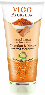 

VLCC Natural Fairness Double Action Chandan and Kesar Face Wash(50 ml)