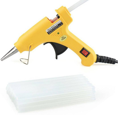 

Yashmit BlueBird 20W On Off Switch With 20 Sticks 7MM Standard Temperature Corded Glue Gun(7 mm)