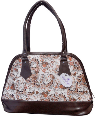 

style loft Hand-held Bag(Brown)