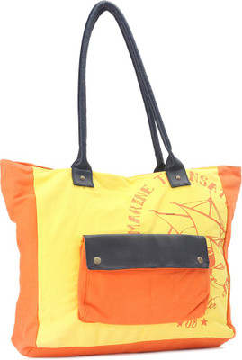 

People Tote(Yellow, Orange), Orange;yellow