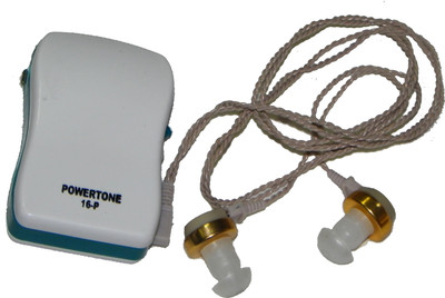 

NSC In the ear POWERTONE 16-P For Both ear Hearing Aid(White, Blue)