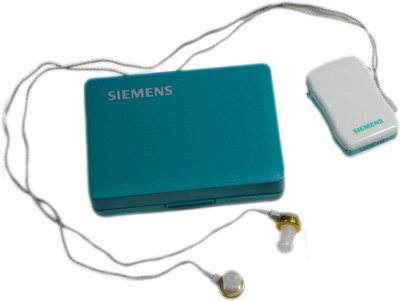 

Siemens VITA 118 Pocket For Both Ear Hearing Aid(White, Blue)