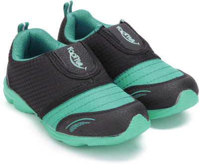 Footfun by Liberty Boys Slip on Sneakers(Green, S.green
