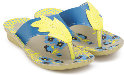 

Footfun by Liberty Boys & Girls Slip On Slipper Flip Flop(Blue