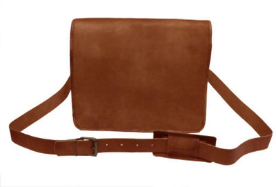 

Anshika International 11 inch Expandable Laptop Messenger Bag(Brown)