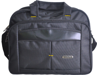 

Sterling 17 inch Laptop Messenger Bag(Black)