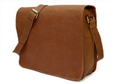 

Anshika International 13 inch Expandable Laptop Messenger Bag(Brown)