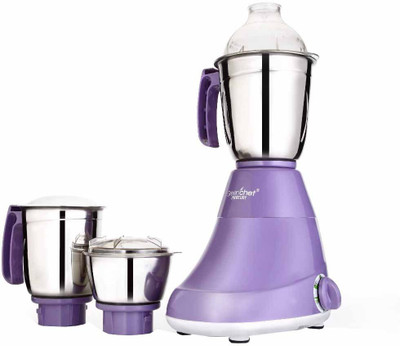 

Greenchef Mercury 750 W Mixer Grinder(Lavender, 3 Jars)