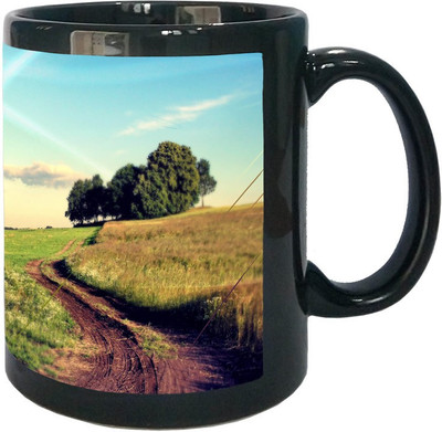 

Arkist outdoor scene wallpaper Black Ceramic Mug(340 ml), Multicolor