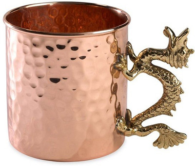 

ommcraft Dragon Copper Mug(473 ml), Brown