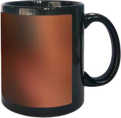 

Arkist aero brown wallpaper Black Ceramic Mug(340 ml), Multicolor