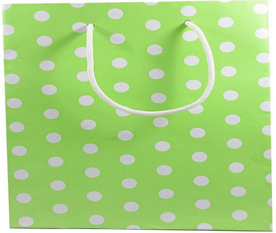 

PapertoBag Printed Party Bag(Green, Pack of 20)