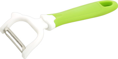 

VR Stylish Unbreakable Vegetable & Fruit Y Shaped Peeler(Green, White)