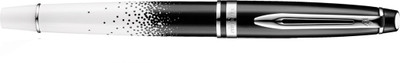 Waterman Exprt Ombres Chrome Trim M Blu Gb Fountain Pen