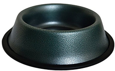 

Foodie Puppies Round Steel Pet Bowl(900 ml Green)