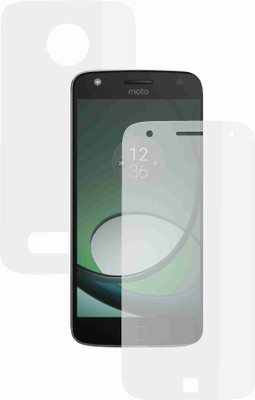 CASE CREATION Front and Back Screen Guard for Motorola Moto Z Play(Pack of 2)