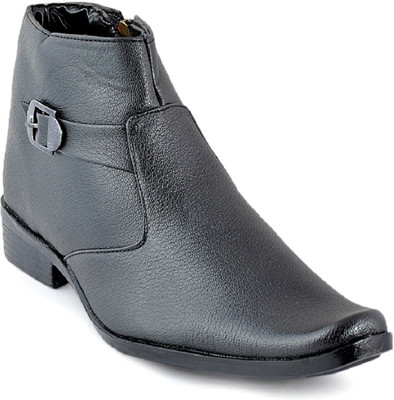 

BAAJ Bj349 Zipped Ankel Formal Slip On For Men(Black