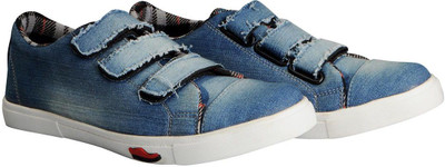 

FAUSTO Trendy Slip On Sneakers For Men(Blue