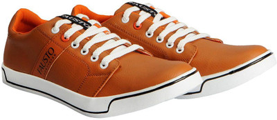

FAUSTO Trendy Slip On Sneakers For Men(Tan