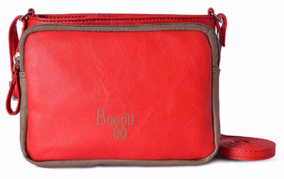 

Baggit Women Casual Red PU Sling Bag