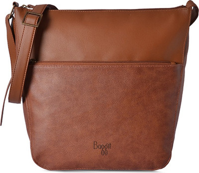 

Baggit Women Casual Tan PU Sling Bag